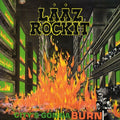 the album cover for Laaz Rockit - CITYS GONNA BURN