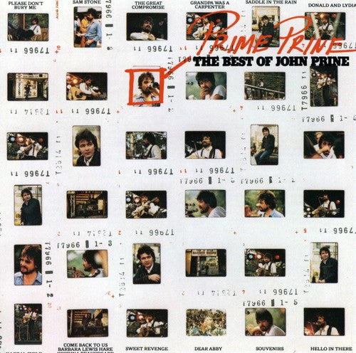 the album cover for John Prine - Prime Prine