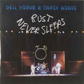 the album cover for Neil Young - Rust Never Sleeps