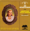 the album cover for Jo Stafford - Sings American Folk Songs