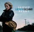 the album cover for Lucinda Williams - West