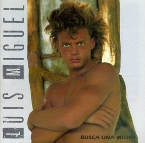 the album cover for Luis Miguel - Busca Una Mujer