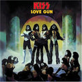 the album cover for KISS - Love Gun (remastered)