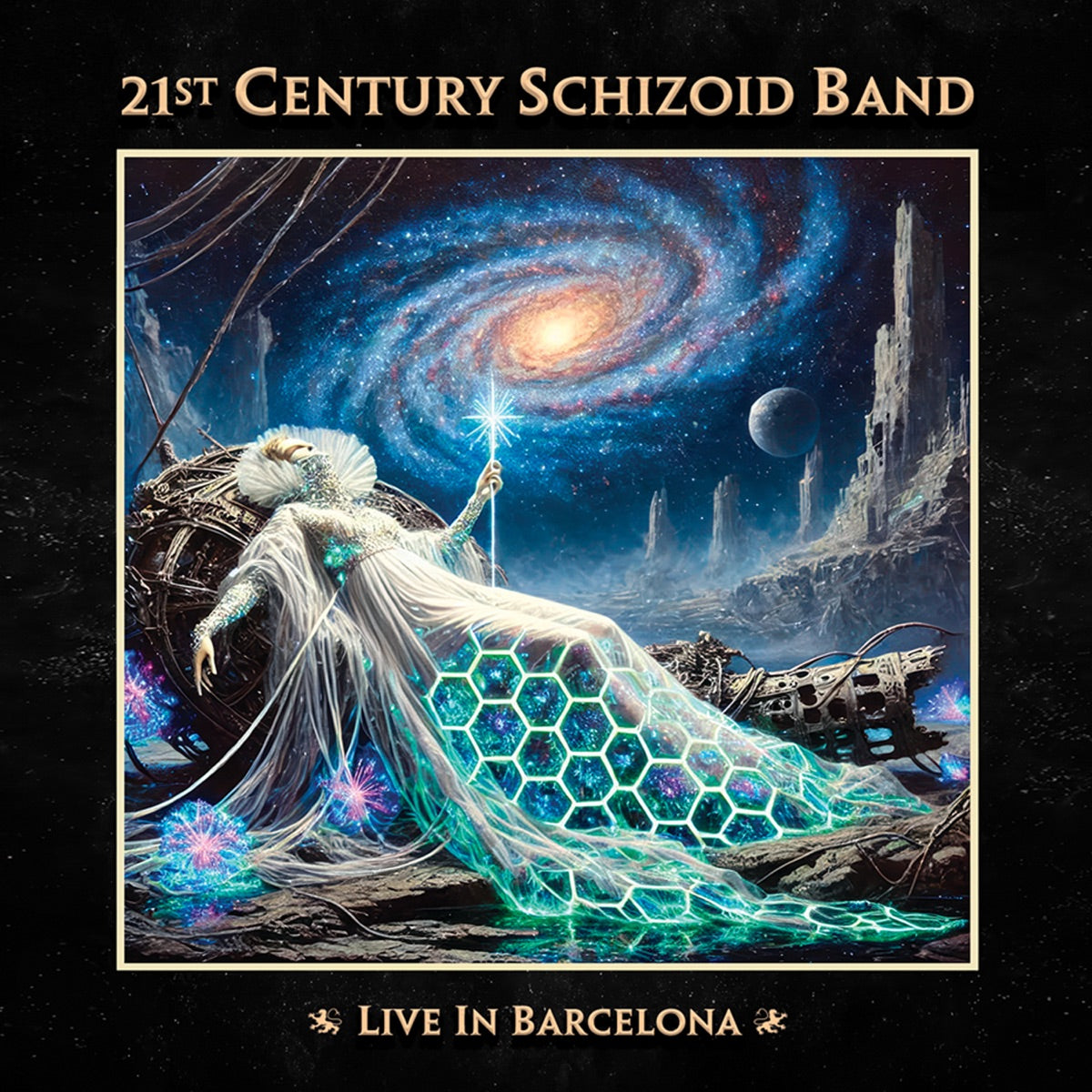 21st Century Schizoid Band — Live In Barcelona, vinyl LP album cover