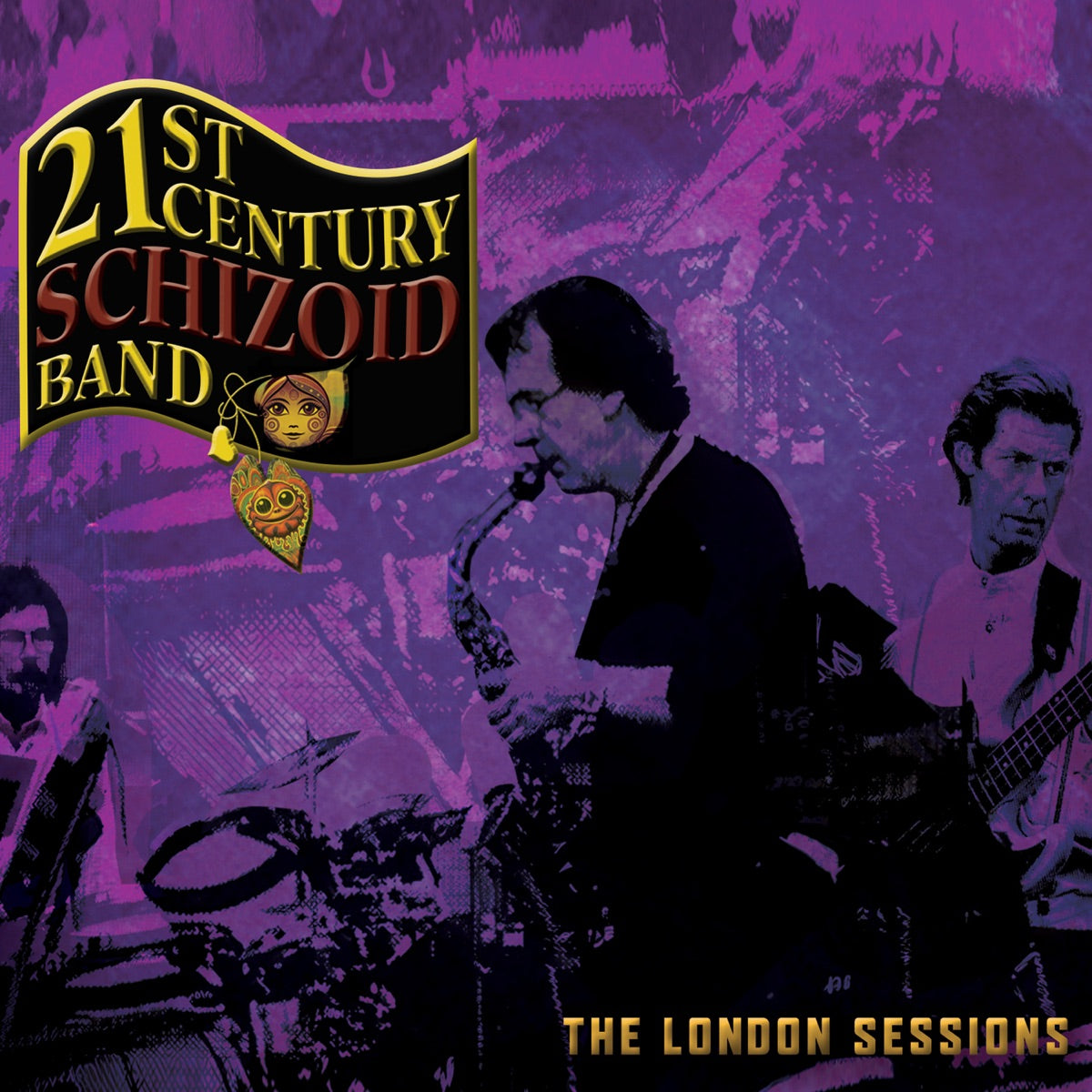 21st Century Schizoid Band — The London Sessions (Live At Mark Angelo Studios, London 2002), vinyl LP album cover