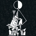 the album cover for King Krule - 6 Feet Beneath the Moon