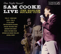 the album cover for Sam Cooke - One Night Stand: Sam Cooke Live At The Harlem Square Club 1963