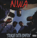 the album cover for N.W.A. - Straight Outta Compton [Import]