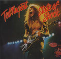 the album cover for Ted Nugent - State of Shock