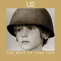 the album cover for U2 - The Best Of 1980-1990