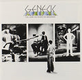 the album cover for Genesis - Lamb Lies Down on Broadway