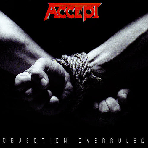 the album cover for Accept - Objection Overruled