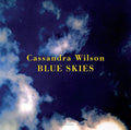 the album cover for Cassandra Wilson - Blue Skies