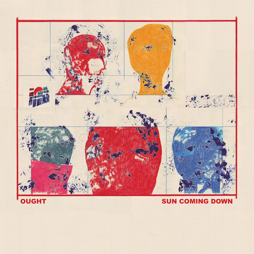 the album cover for Ought - Sun Coming Down [Vinyl]