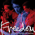 the album cover for The Jimi Hendrix Experience - Freedom: Atlanta Pop Festival