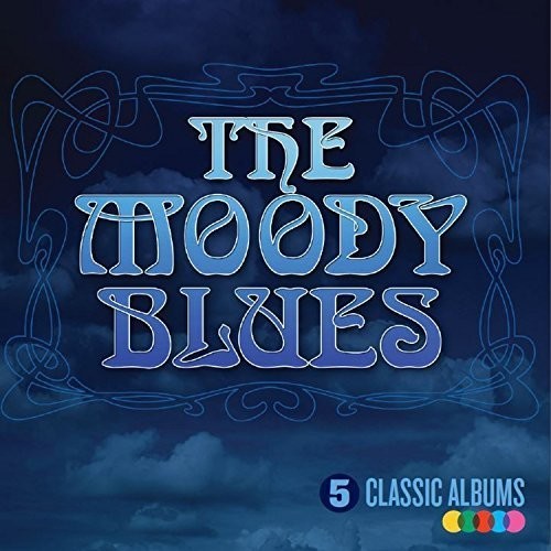 the album cover for The Moody Blues - 5 Classic Albums