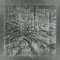 the album cover for The Bug vs Earth - Concrete Desert [LP]