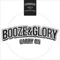 the album cover for Booze & Glory - Carry On