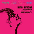 the album cover for Nina Simone - Wild Is The Wind