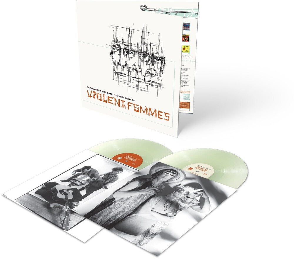 the album cover for Violent Femmes - Permanent Record: The Very Best Of Violent Femmes