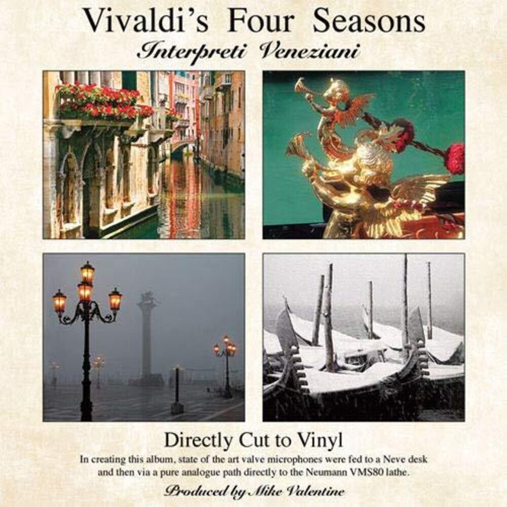 the album cover for Interpreti Veneziani Chamber Orchestra - Vivaldi The Four Seasons [180 Gram]