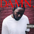 the album cover for Kendrick Lamar - DAMN.