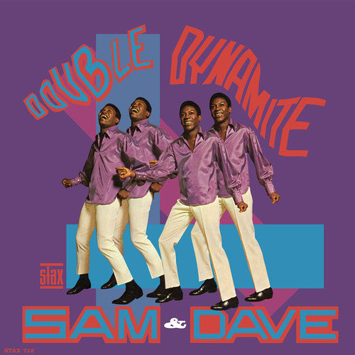 the album cover for Sam & Dave - Double Dynamite