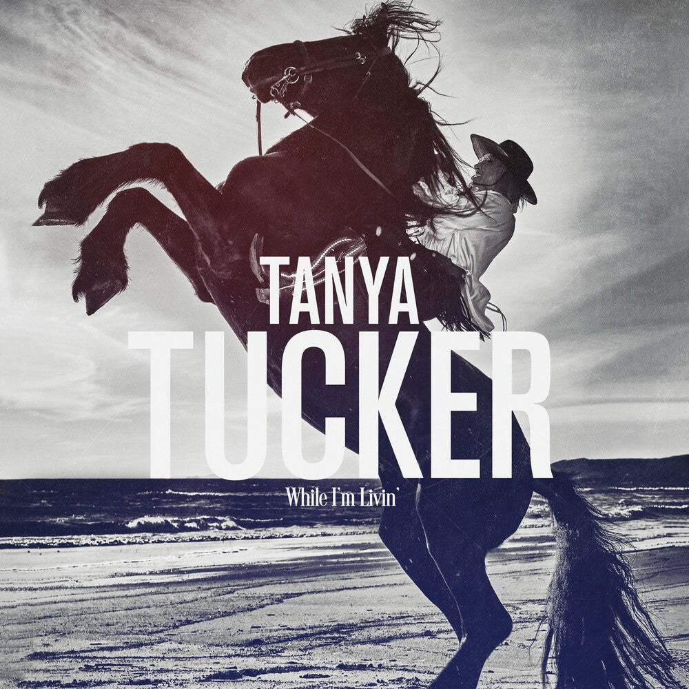 the album cover for Tanya Tucker - While I'm Livin' [LP]