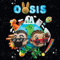 the album cover for J Balvin / Bad Bunny - Oasis [Limited Edition]