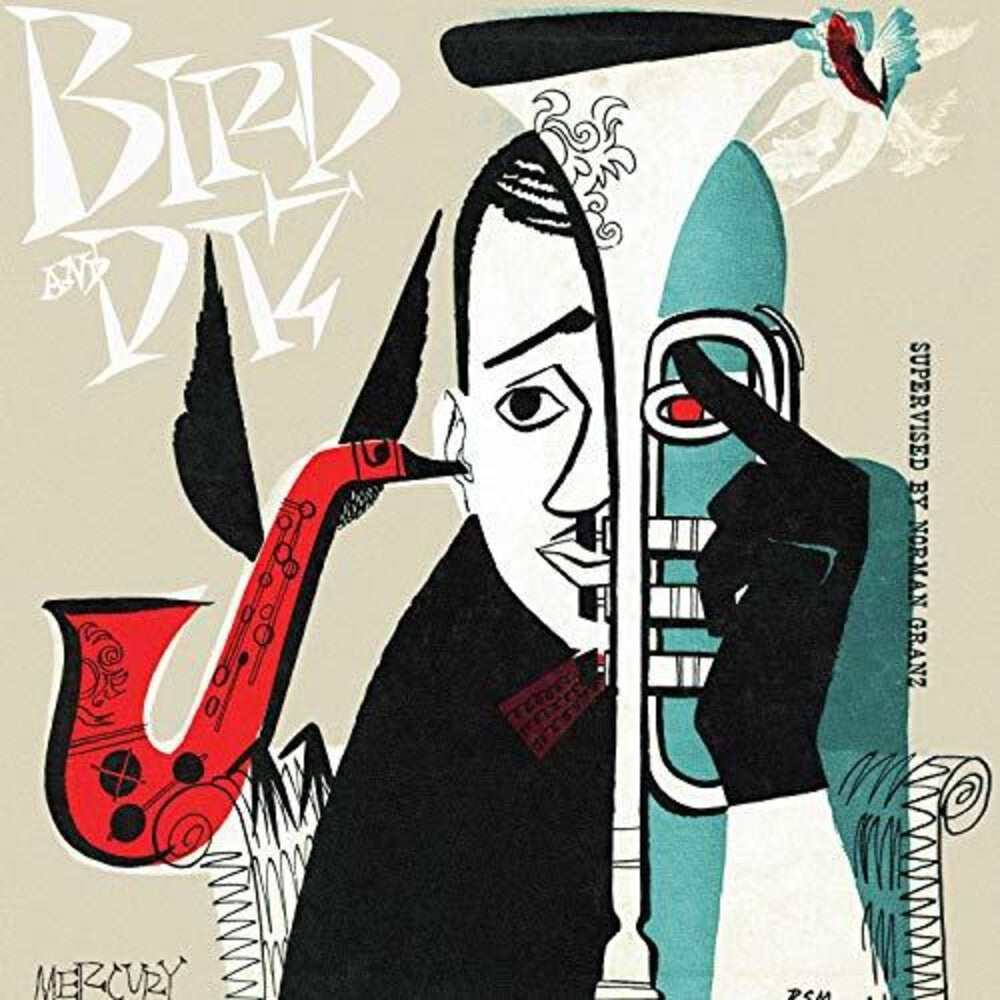 the album cover for Dizzy Gillespie / Charlie Parker - Bird & Diz