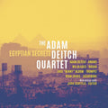 the album cover for Adam Deitch Quartet - Egyptian Secrets