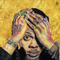 the album cover for Trinidad James - Father Figga