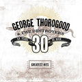 the album cover for George Thorogood & The Destroyers - Greatest Hits: 30 Years of Rock [LP]