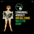 the album cover for Cannonball Adderley with Bill Evans - Waltz For Debby [180-Gram Vinyl With Bonus Tracks]