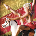 the album cover for P!NK - Funhouse [Limited Edition Yellow 2LP]