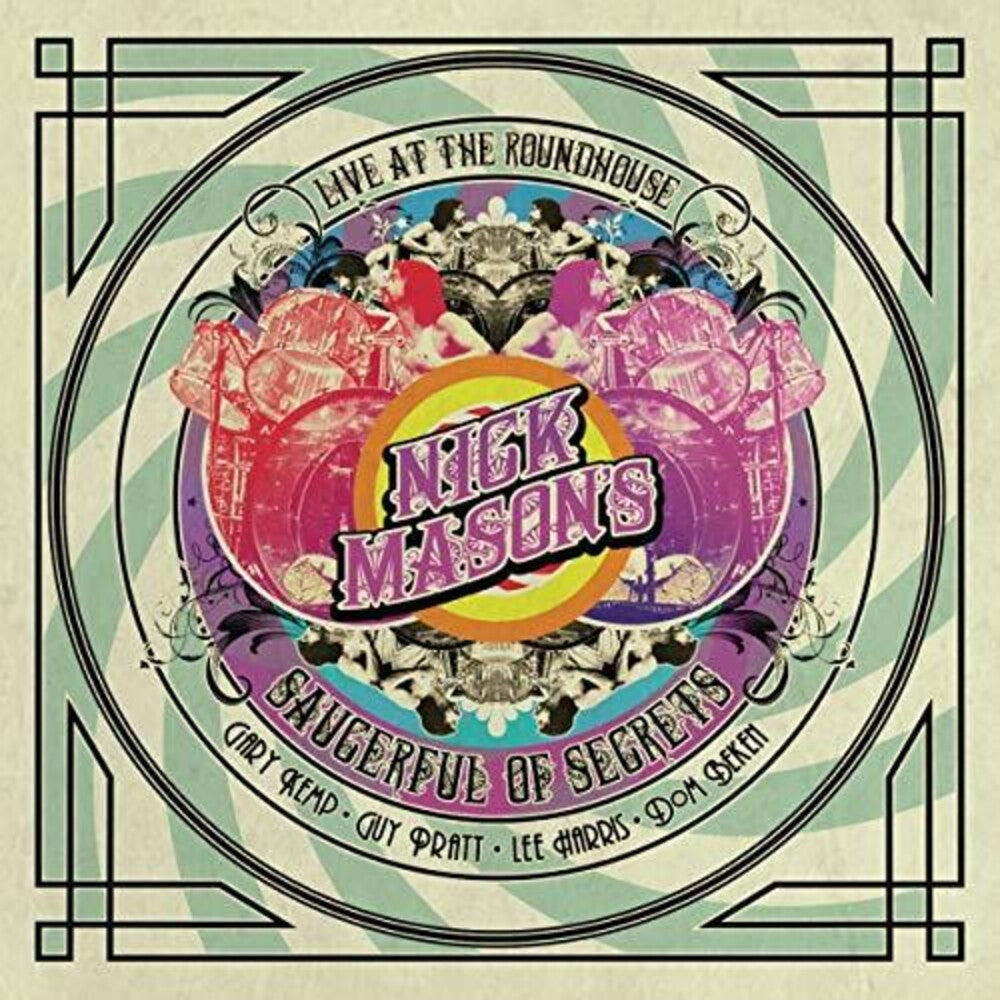 the album cover for Nick Mason's Saucerful of Secrets - Live At The Roundhouse [2LP]