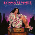the album cover for Donna Summer - On The Radio: Greatest Hits Vol. I & II [Pink & Lavender 2LP]