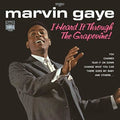 the album cover for Marvin Gaye - I Heard It Through The Grapevine