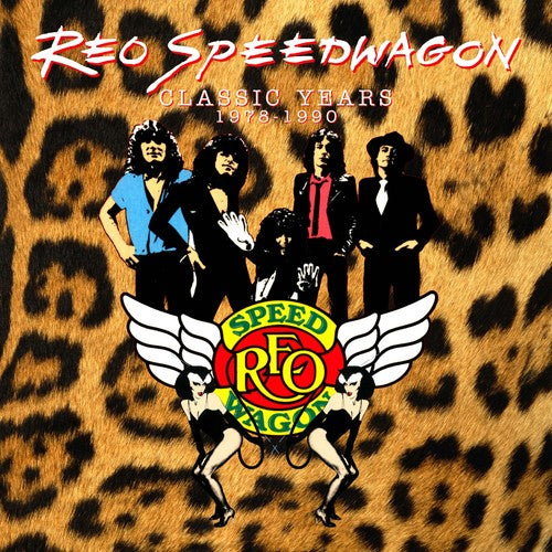 the album cover for REO Speedwagon - Classic Years 1978-1990