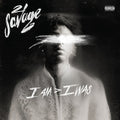 the album cover for 21 Savage - I Am > I Was [LP]
