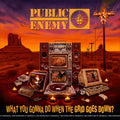 the album cover for Public Enemy - What You Gonna Do When The Grid Goes Down? [LP]