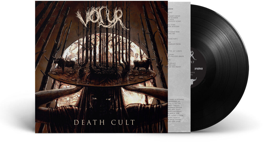 the album cover for Volur - Death Cult (Blk) [180 Gram]
