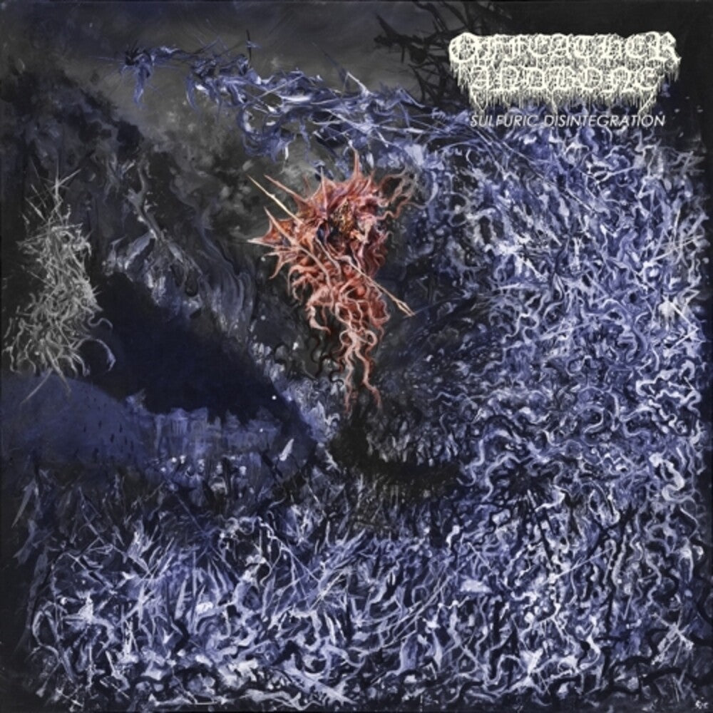 the album cover for Of Feather & Bone - Sulfuric Disintegration