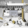 the album cover for Domenique Dumont - People On Sunday [LP]