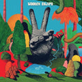 the album cover for Wooden Shjips - V. [Clear Vinyl] (Red)