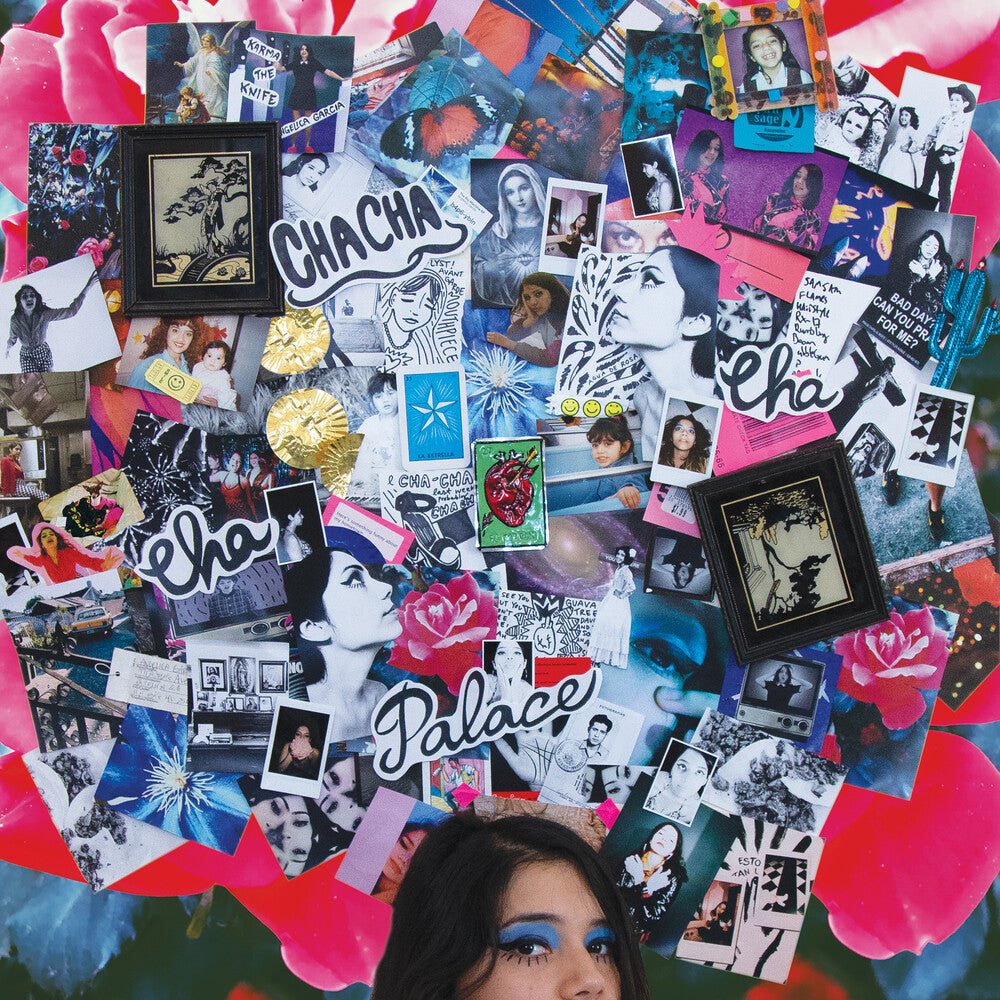 the album cover for Garcia, Angelica - Cha Cha Palace (Sapphire Blue Vinyl)