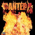 the album cover for Pantera - Reinventing The Steel [Indie Exclusive Limited Edition Marbled Yellow LP]