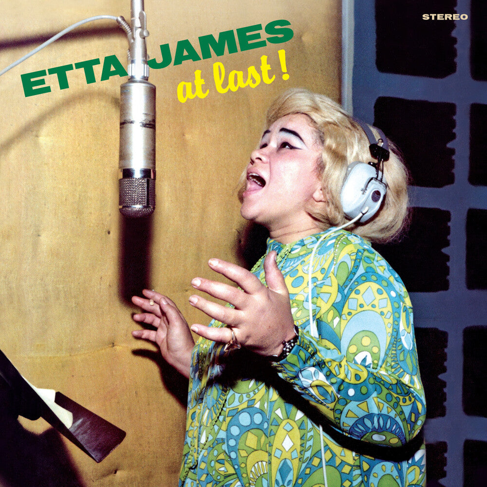 the album cover for Etta James - At Last (Bonus Tracks) [Colored Vinyl] [180 Gram] (Spa)