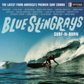 the album cover for Blue Stingrays - Surf-N-Burn [LP]