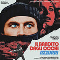 the album cover for Ennio Morricone - Blue-Eyed Bandit (Il Bandito Dagli Occhi Azzurri)